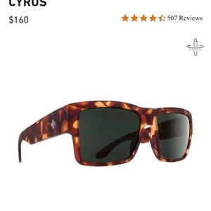 SPY “Cyrus” Sunglasses- Soft Camo Matte Tortoise